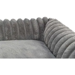 Hondenmand Lonni - Ribfluweel - Hoekig - 80X60 cm von Trixie in Grau – Produktfoto 3 von 6
