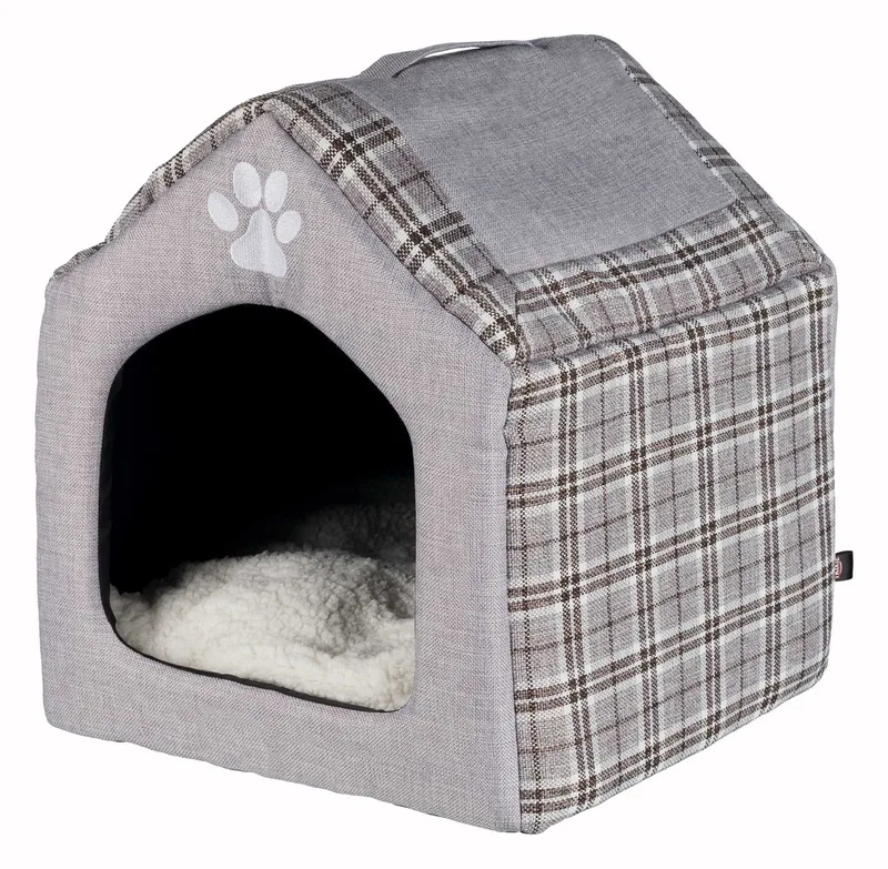 La Grotte Douillette De Silas 40x45x40 Cm de Trixie en Gris – photo produit