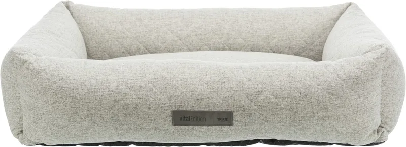Hondenmand Trixie - Orthopedisch 120x75 cm - Memory Foam, Slipvast, Afneembare Hoes by Trixie in Light grey – product photo