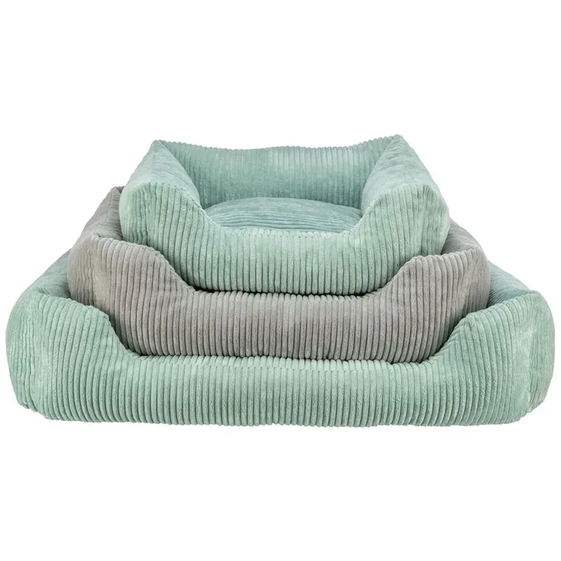 Hondenmand Vital Jonna - Ribfluweel - 60X50 cm de Trixie en Saliegroen – photo produit 2 sur 6