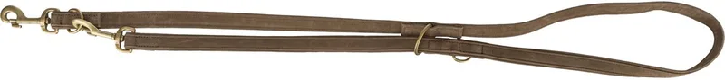Hondenriem - Pure - Verstelbaar - Leer - L-XL - 200X2,5 cm by Trixie in Brown – product photo