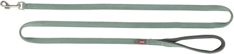 Hondenriem Trixie - Extra Lang 180x2 cm - Salie, Dubbellaags Singelband, Neopreen Handvat by Trixie in Green – product photo