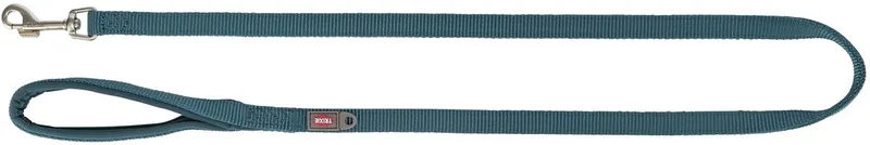 Hondenriem Trixie - Premium Petrol 100x2 cm - Neopreen Handvat, Robuust Singelband by Trixie – product photo