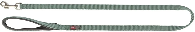 Hondenriem Trixie - Premium Salie 120x1 cm - Robuust Singelband, Neopreen Handvat von Trixie in Grün – Produktfoto