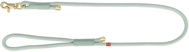 Hondenriem Trixie Soft Rope - Mintgroen met Gouddetails - 120x0,6 cm de Trixie – photo produit