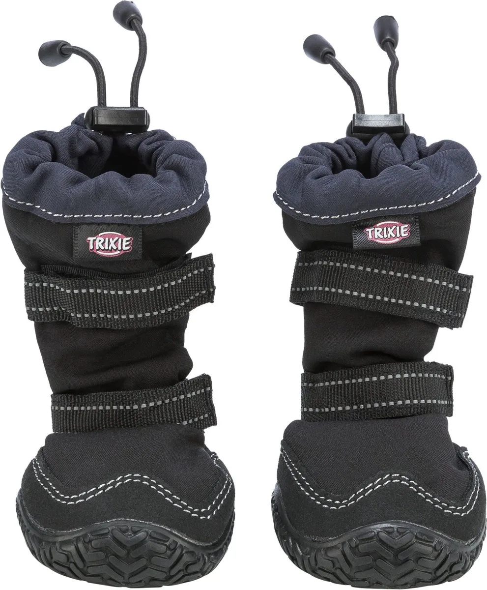 Chaussures Pour Chien Activ Large de Trixie en Noir – photo produit