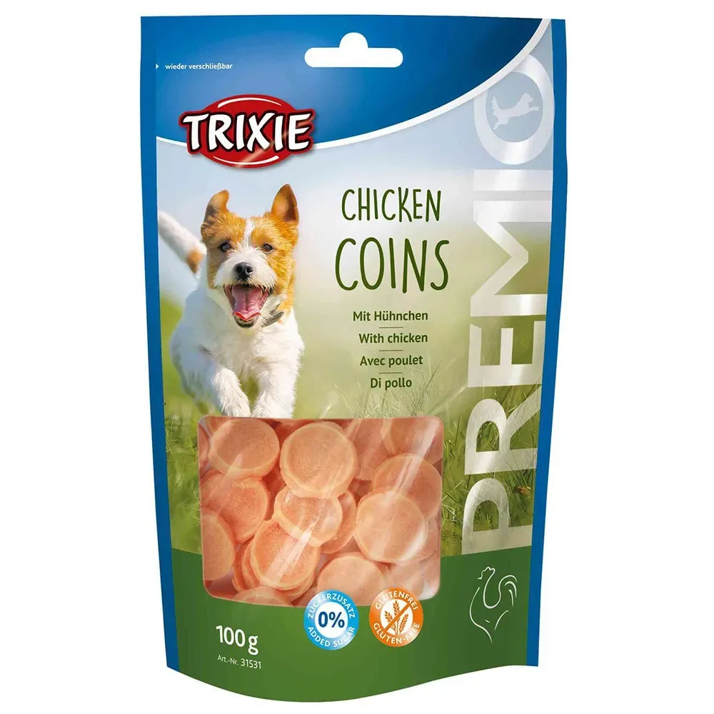 Premio De Hähnchen Monedas 100 gr von Trixie – Produktfoto