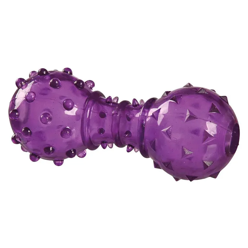 Jouet Pour Chien En Forme D´haltère Pour Friandises Assorti 12 Cm de Trixie – photo produit