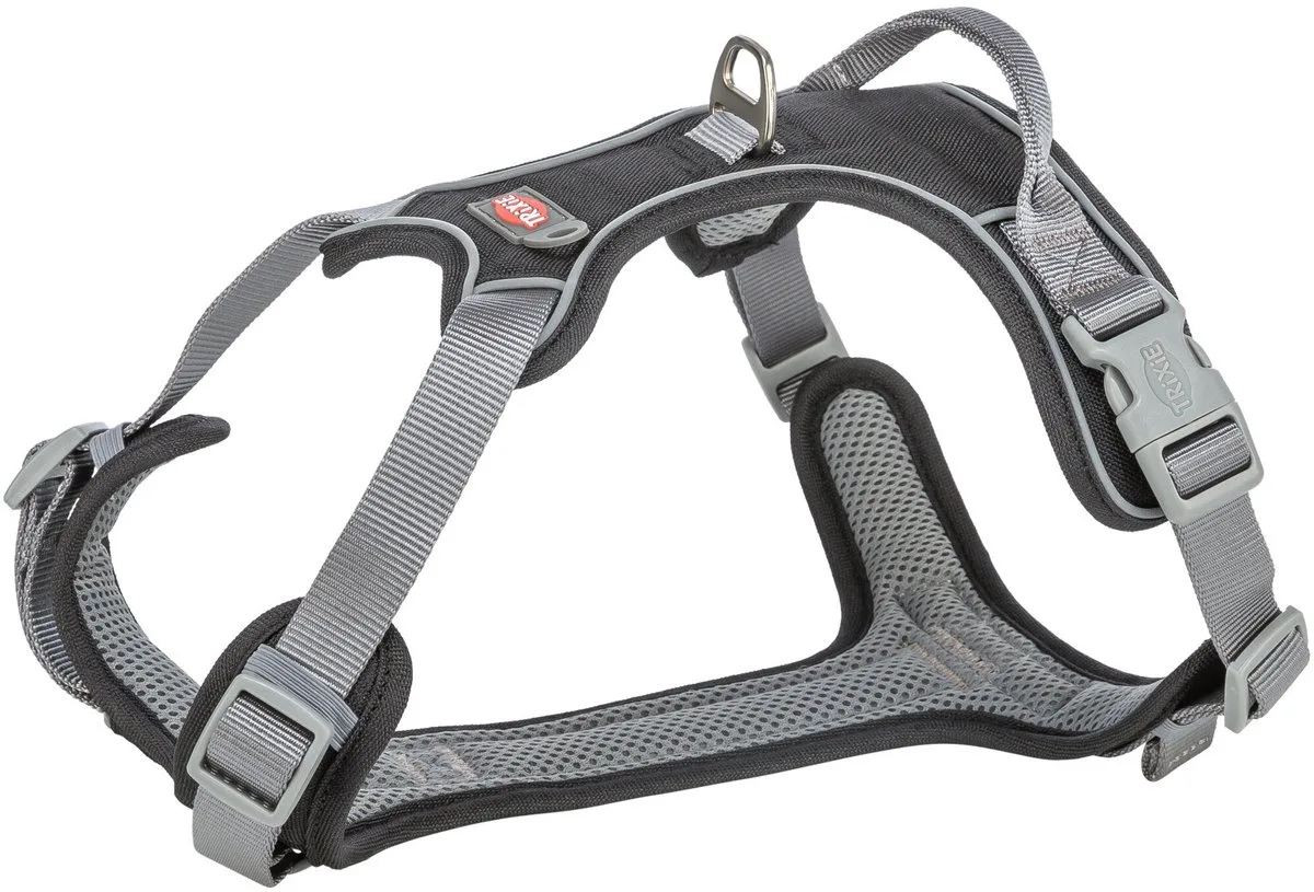 Hondentuig - Premium Active - 60-75X2,5 cm de Trixie en Noir – photo produit