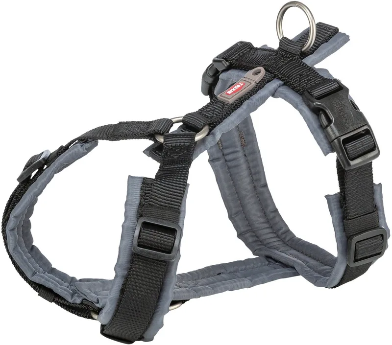 Hondentuig Premium Trekking / Grijs van Trixie in Zwart – productfoto