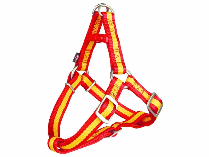 Hondentuig Trixie Premium Geel Rood XS/S 50-65 cm by Trixie in Red, Yellow – product photo