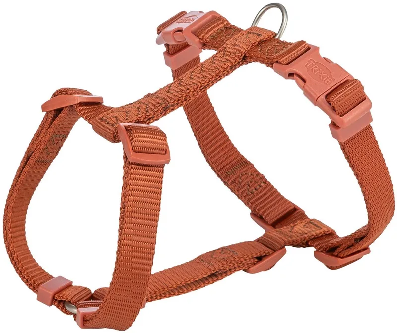 Hondentuig Trixie - Verstelbaar H-Tuig Roest 75-120 cm - Stevig en Comfortabel met Kliksluiting by Trixie in Orange – product photo