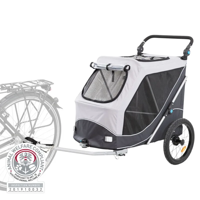 Hunde-Fahrrad-Anhänger, Größe L från Trixie i Regular – produktbild