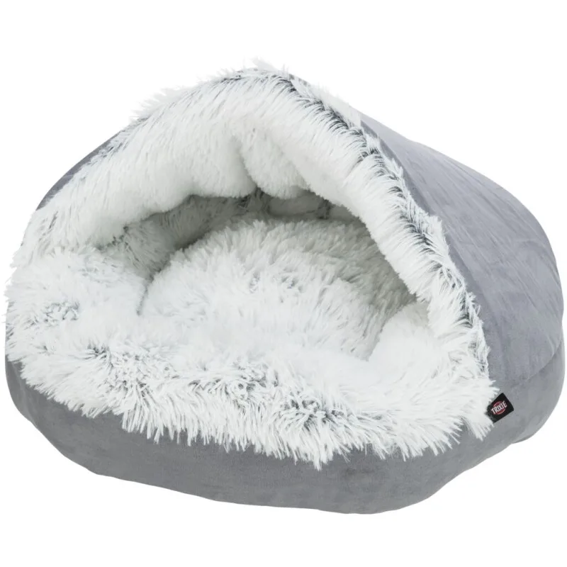 Hunde-Höhlen-Bett Harvey grau/ schwarz/ weiß 55 cm, 37 cm, 55 cm från Trixie i Regular – produktbild