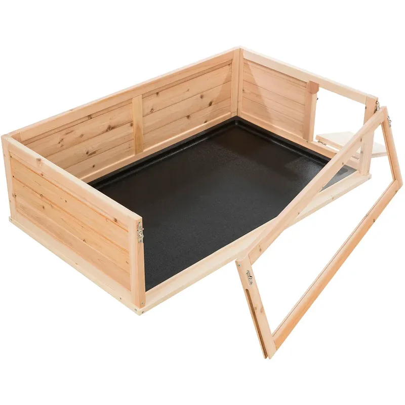 Indoor Ren - Cavia - Hout/Plexiglas - 100X60X30 cm by Trixie in Blue – product photo 6 of 6