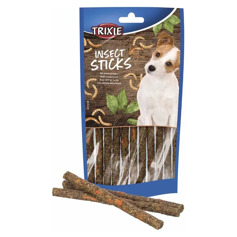 Insectensticks Met Meelwormen de Trixie – photo produit