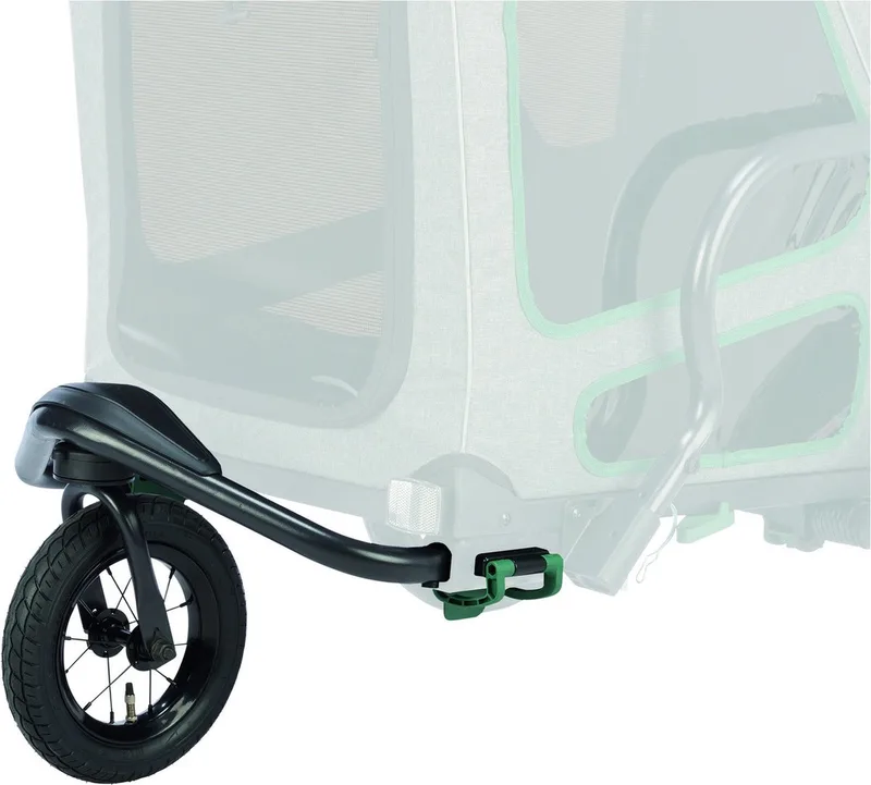 Jogger-Ombouw Voor Fietskar Small - Hondenfietskar by Trixie in Grey – product photo
