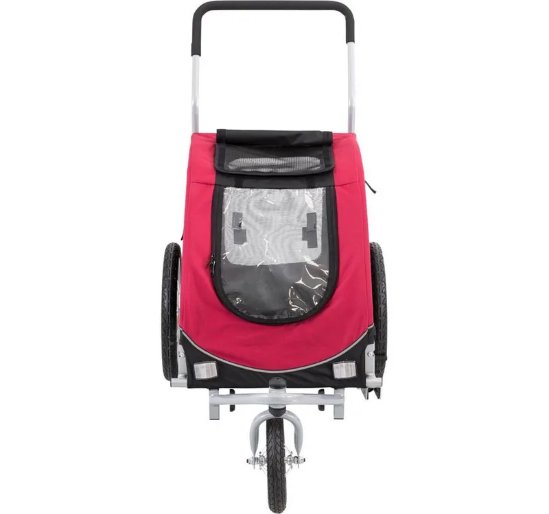 Joggingkit Voor Fietskar Rood/Zwart - Hondenfietskar - L från Trixie i Röd – produktbild 4 av 5
