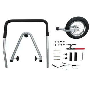 Joggingkit Voor Fietskar Rood/Zwart - Hondenfietskar - L från Trixie i Röd – produktbild 5 av 5