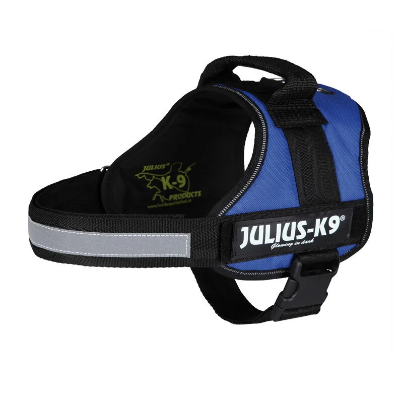 Julius-K9® Powergeschirr® Gr. 0-3 L von Trixie in Blau, Regular – Produktfoto