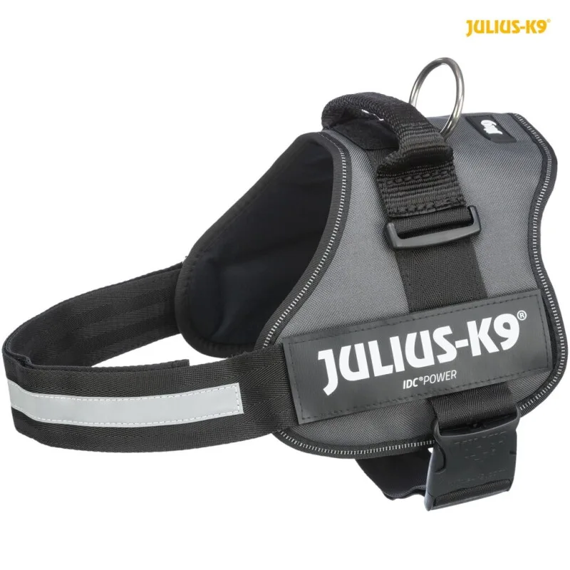 Julius-K9® Powergeschirr® Gr. 0-3 XL von Trixie in Anthrazit, Regular – Produktfoto