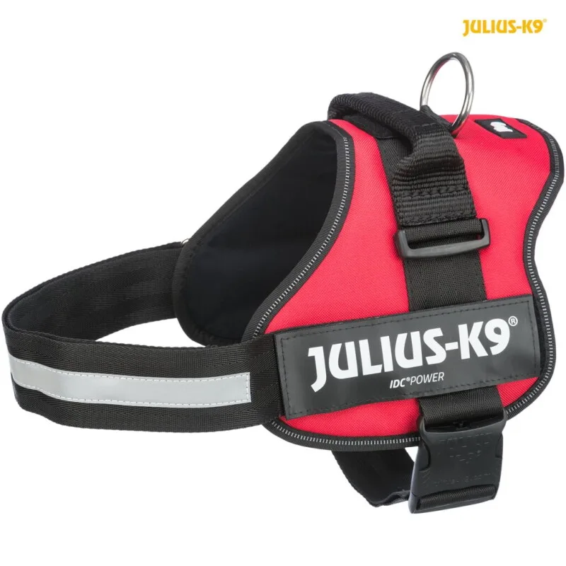 Julius-K9® Powergeschirr® Gr. 0-3 XXL von Trixie in Rot, Regular – Produktfoto