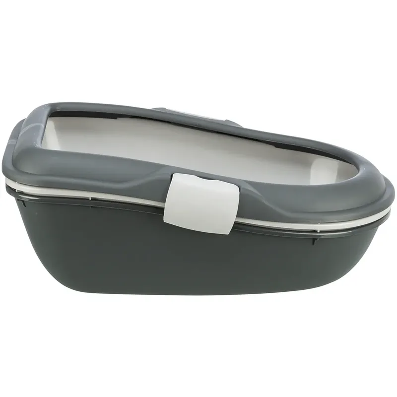 Litière Pour Chat Berto 39x22x59 Cm de Trixie en Gris foncé – photo produit 2 sur 3