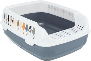 Kattenbak Delio Grijs / Wit by Trixie in Blue – product photo 1 of 4