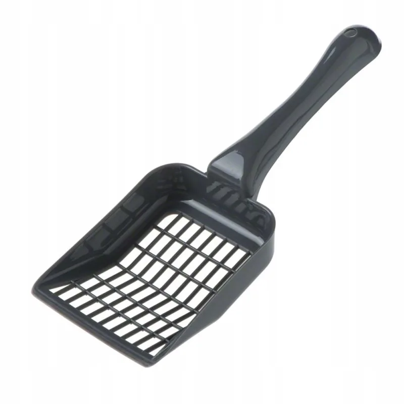 Kattenbak schep met grote mazen voor klonten en siliconen grit by Trixie in Grey – product photo