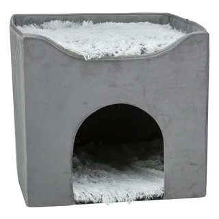 Kattenhuis Harvey - 38X38X38 cm von Trixie in Dunkelgrau – Produktfoto 3 von 6