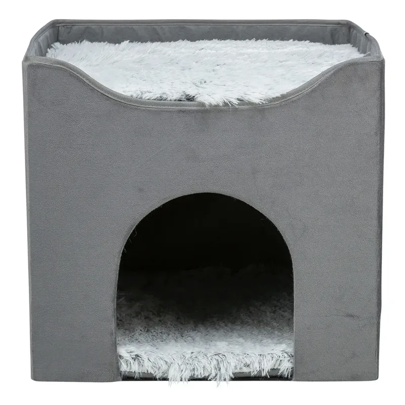 Kattenhuis Harvey - 38X38X38 cm von Trixie in Dunkelgrau – Produktfoto 2 von 6