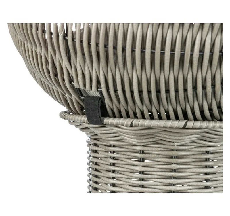 Kattenmand Amalia - Rond - Polyrattan - 42X42X70 cm by Trixie in Grey – product photo 4 of 5