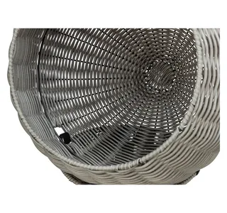 Kattenmand Amalia - Rond - Polyrattan - 42X42X70 cm by Trixie in Grey – product photo 2 of 5