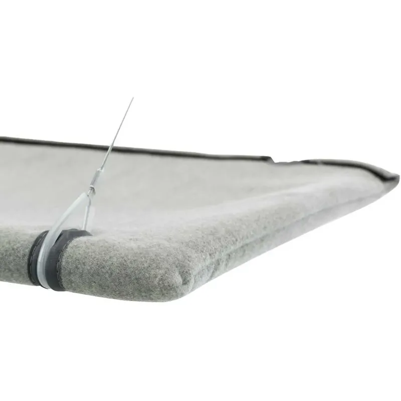 Kattenmand Hangmat Raam Velours Grijs by Trixie in Blue – product photo 6 of 6