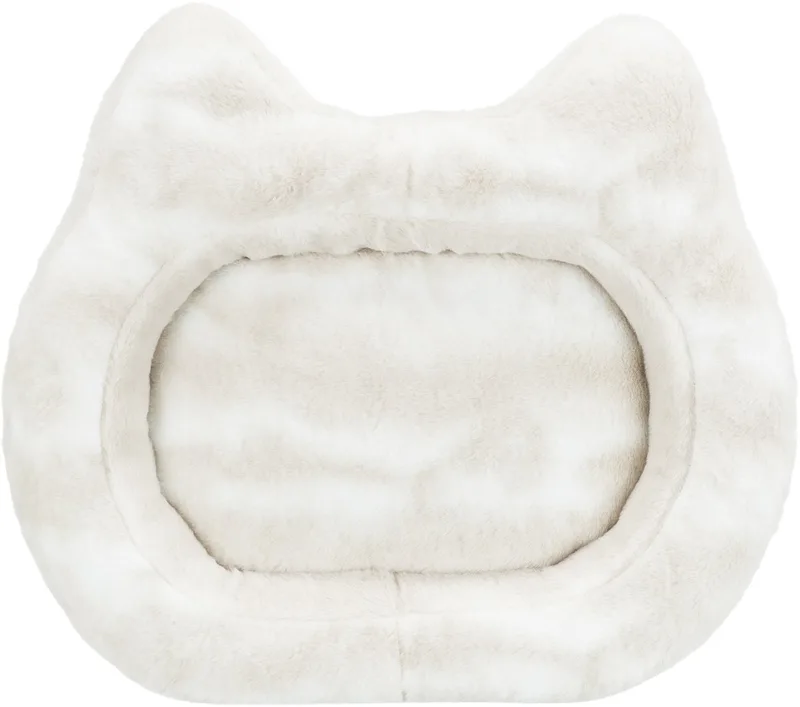 Kattenmand Nelli Kattenkop Wit / Taupe by Trixie in Wit-taupe – product photo