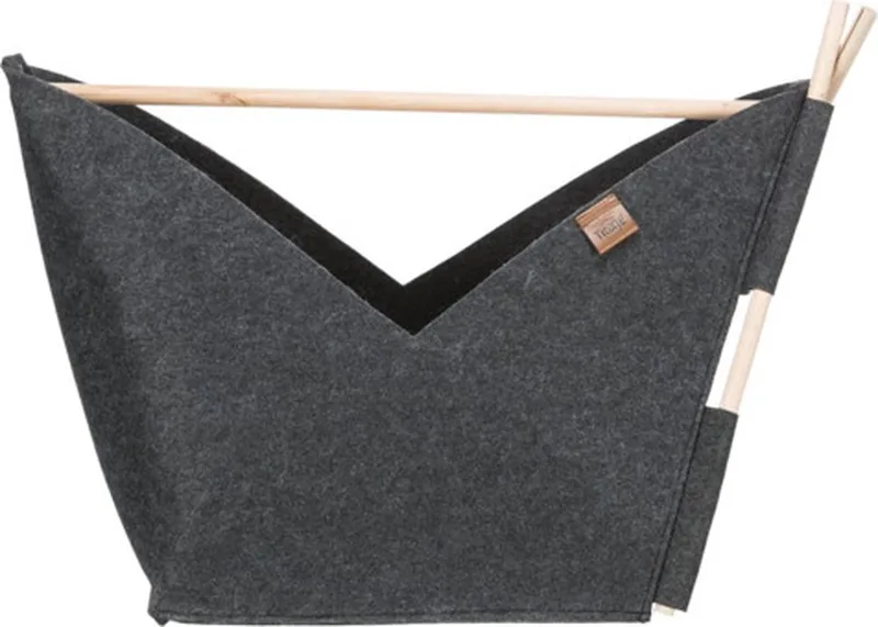 Kattenmand Tent Elise Met Kussen Vilt 63X30X44 CM från Trixie i Antracit – produktbild