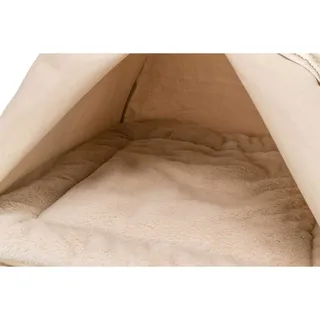 Kattenmand - Tipi Boho - 55X55X65 cm van Trixie in Beige – productfoto 4 van 6