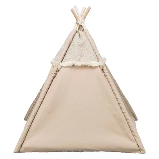 Kattenmand - Tipi Boho - 55X55X65 cm van Trixie in Beige – productfoto 2 van 6