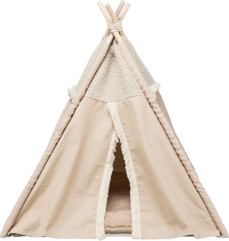 Kattenmand - Tipi Boho - 55X55X65 cm by Trixie in Beige – product photo 1 of 6