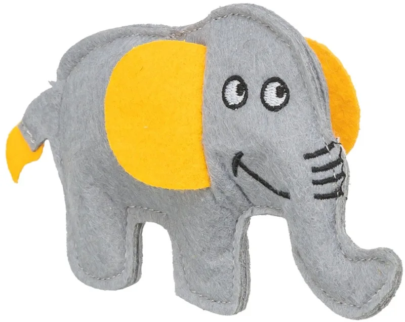 Kattenspeelgoed olifant vilt 15cm kattenkruid by Trixie – product photo