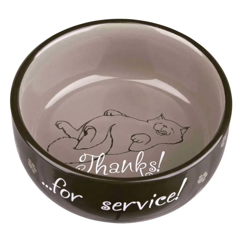 Keramische Voerbak Voor Katten 11 Cm de Trixie – photo produit 2 sur 4