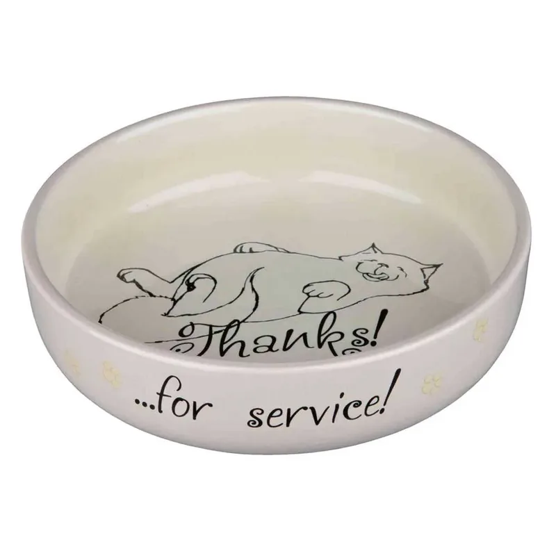 Keramische Voerbak Voor Kortharige Katten 15 Cm de Trixie – photo produit 4 sur 4