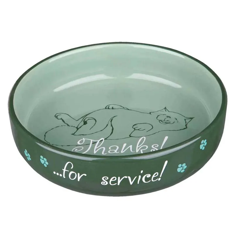 Keramische Voerbak Voor Kortharige Katten 15 Cm de Trixie – photo produit 3 sur 4