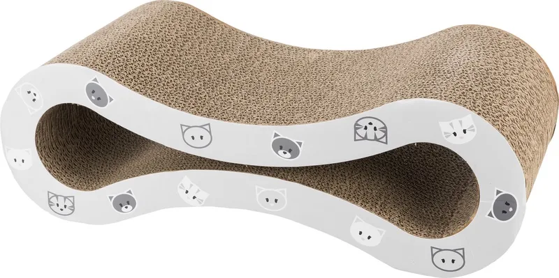 Krabgolf Mimi - Karton - Met Catnip - 48X22X16 cm by Trixie in Grey – product photo