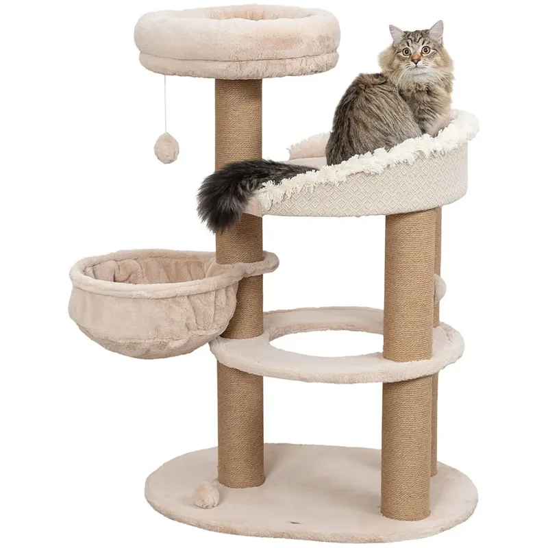 Krabpaal Boho Filippo - 77X58X114 cm by Trixie in Beige – product photo 2 of 3