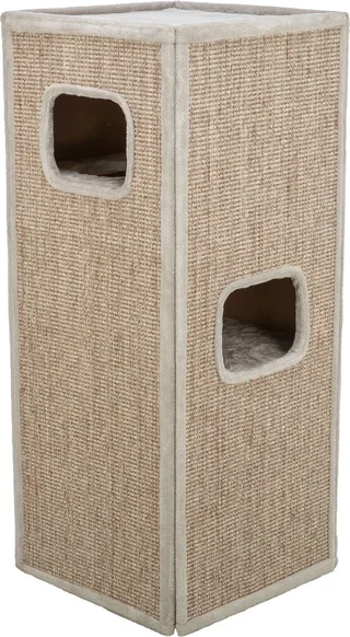 Krabpaal Cat Tower Juno - 116 cm de Trixie en Gris – photo produit 1 sur 3