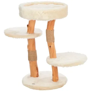 Krabpaal Santo - Hout - 73 cm de Trixie en Crème – photo produit 2 sur 2