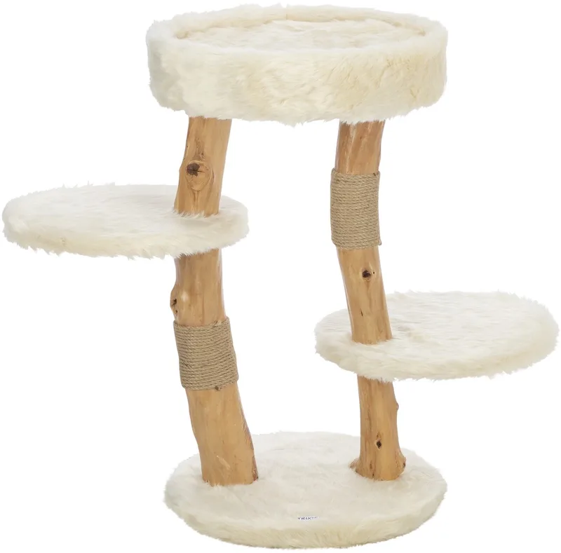 Krabpaal Santo - Hout - 73 cm de Trixie en Crème – photo produit 1 sur 2