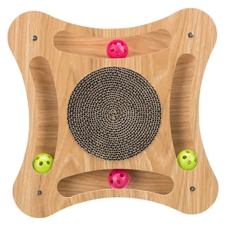 Krabpaal Van Karton Met Speeltjes 35x4x35 Cm de Trixie – photo produit 3 sur 6