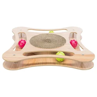 Krabpaal Van Karton Met Speeltjes 35x4x35 Cm de Trixie – photo produit 1 sur 6